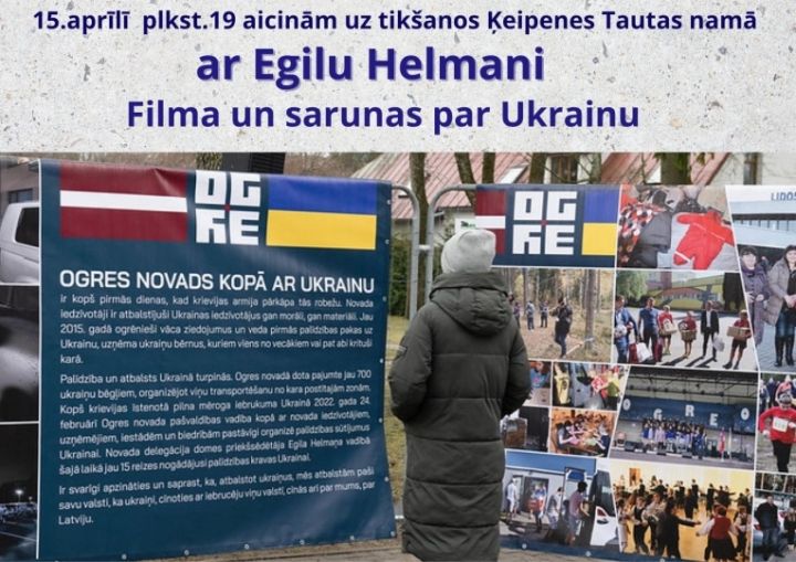 Filma un sarunas par Ukrainu ar Egilu Helmani