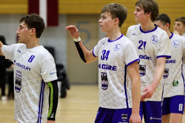 Attēls rakstam: “ONSC/HK Ogre” piedzīvo zaudējumu Salaspilī