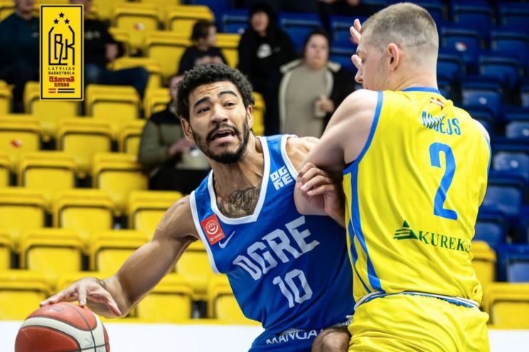 Attēls rakstam: “BK Ogre” Kausa izcīņas ceturtdaļfinālu sāk ar -17 Ventspilī