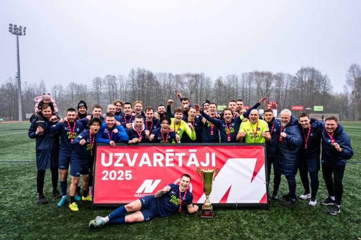 Attēls rakstam: Futbola zvaigznes sastājas ideāli, “Ogre United” – čempione