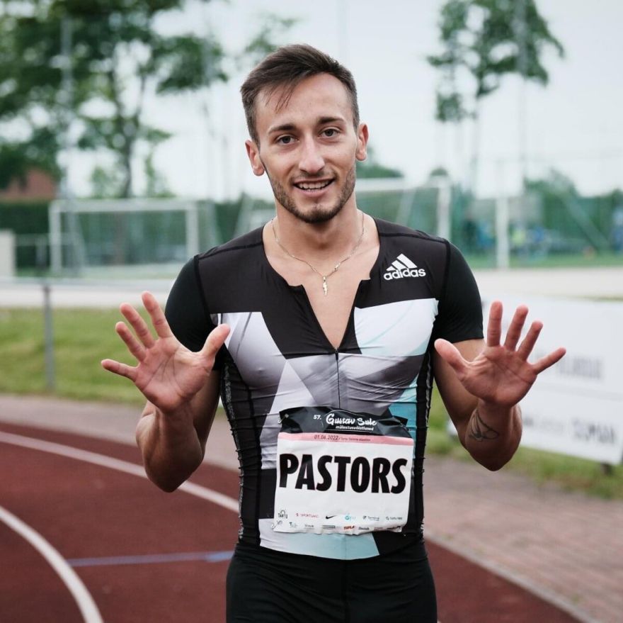 Artūrs Pastors – Latvijas čempions 400 m sprintā