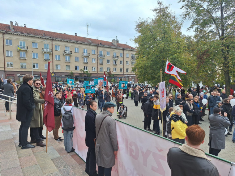 Foto: Baltijas valstu «Gājienā par dzīvību» piedalās arī Latvija