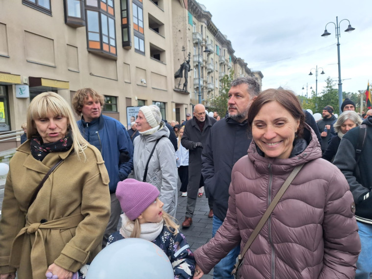 Foto: Baltijas valstu «Gājienā par dzīvību» piedalās arī Latvija
