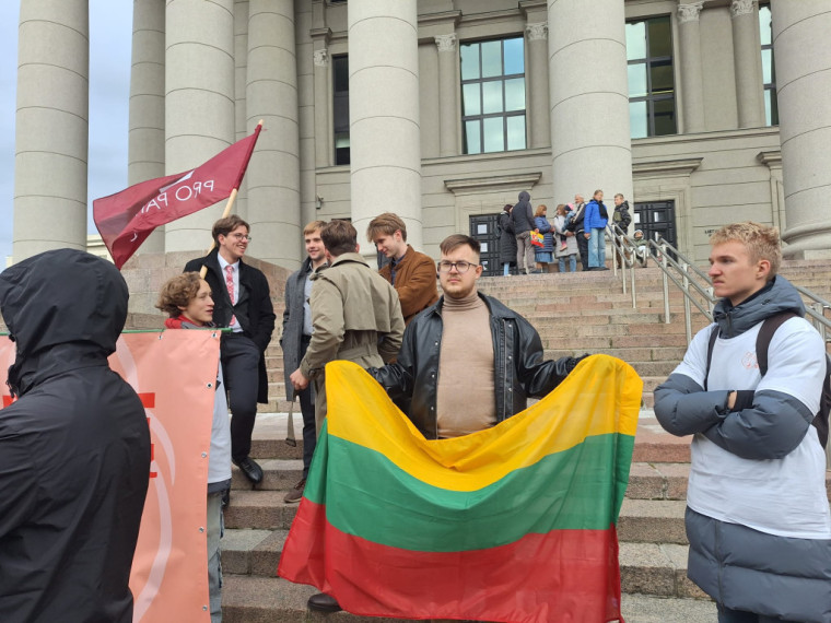 Foto: Baltijas valstu «Gājienā par dzīvību» piedalās arī Latvija