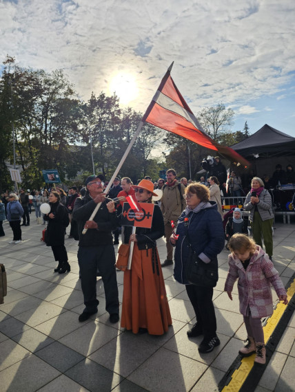 Foto: Baltijas valstu «Gājienā par dzīvību» piedalās arī Latvija