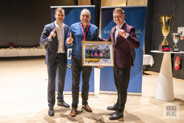 FOTO: Ogre United noslēdz vēsturisku sezonu