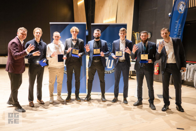 FOTO: Ogre United noslēdz vēsturisku sezonu