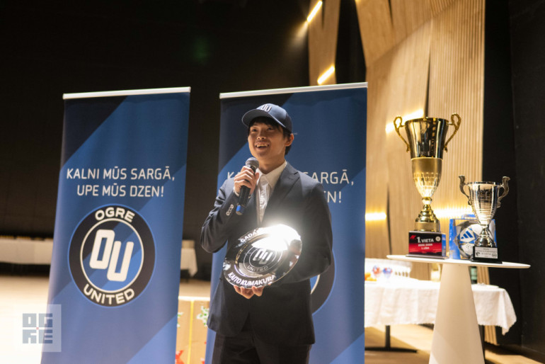 FOTO: Ogre United noslēdz vēsturisku sezonu