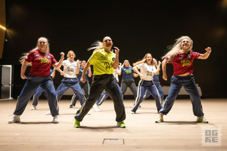 FOTO: Ogre United noslēdz vēsturisku sezonu