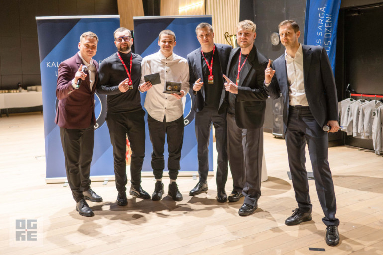 FOTO: Ogre United noslēdz vēsturisku sezonu