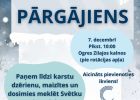 Attēls rakstam:  Priekpilno kustību adventes kalendāra pārgājiens 7.decembrī