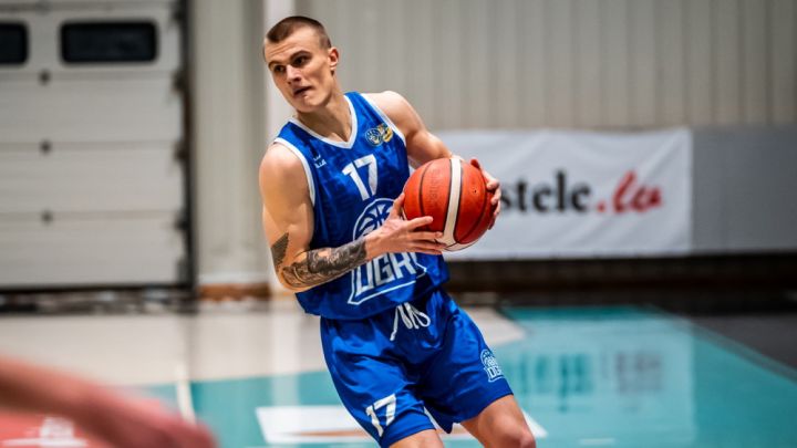 Nacionālajā basketbola līgā "BS Ogre" izcīna pirmo uzvaru
