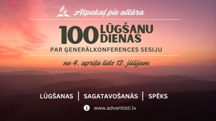 100 lūgšanu dienas “Atpakaļ pie altāra”