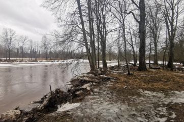 Attēls rakstam: Ledus iešanas dēļ novērots straujāks ūdens līmeņa kāpums Ogres upē un citviet Latvijā 