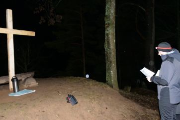 Attēls rakstam: "Nakts krustaceļš" - Gavēņa laika garīgs un fizisks pārgājiens Ogrē 