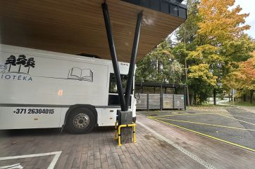 Attēls rakstam: Septembrī bibliobuss turpinās ierasto maršrutu Ogrē un novadā