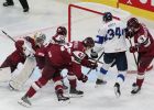 Attēls rakstam: Latvijas hokejisti pasaules čempionāta ceturtajā mačā piedzīvo sagrāvi pret Somiju