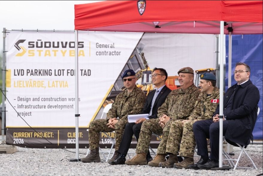 Lielvārdē ielikti pamatakmeņi jauniem militārās infrastruktūras objektiem; Kanāda investēs miljonus