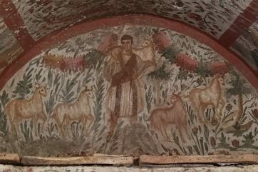 Attēls rakstam: Turcijā atrasta pirms Nīkajas laika kristīgā māksla