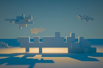 Attēls rakstam: Dievkalpojumi digitālajā vidē - Šveices mācītājs sludina datorspēlē Minecraft