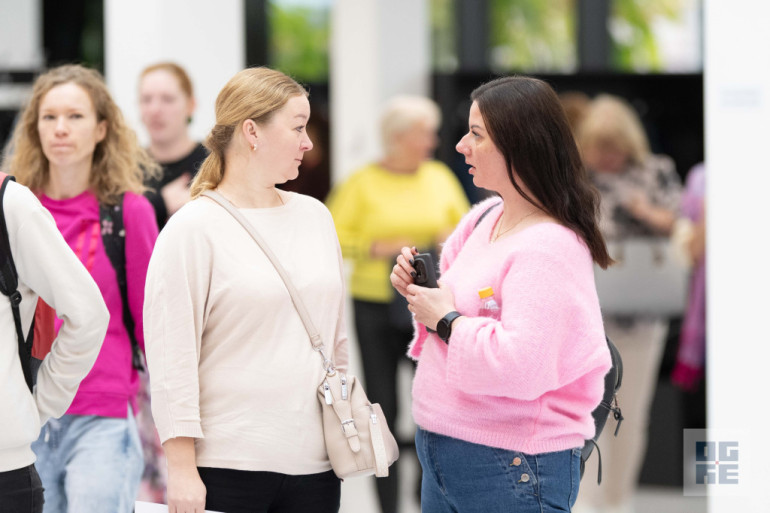 FOTO: Konference “IEraugi. IEdvesmo. IEsaisti.” kā ražas novākšana Ogres novada pedagogu kopienai