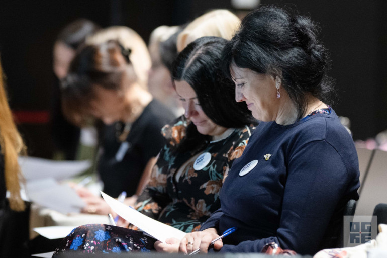 FOTO: Konference “IEraugi. IEdvesmo. IEsaisti.” kā ražas novākšana Ogres novada pedagogu kopienai