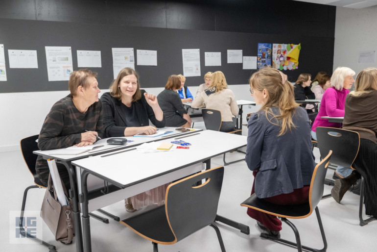 FOTO: Konference “IEraugi. IEdvesmo. IEsaisti.” kā ražas novākšana Ogres novada pedagogu kopienai