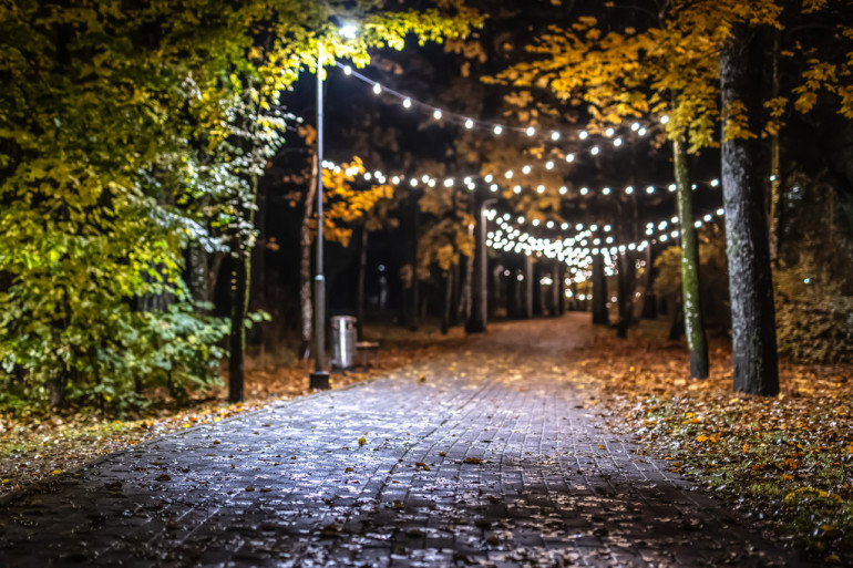 FOTO: Rudens vakars Ogres pilsētā