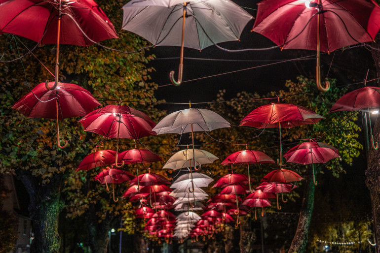 FOTO: Rudens vakars Ogres pilsētā