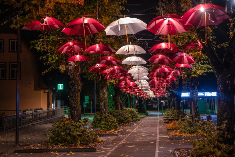 FOTO: Rudens vakars Ogres pilsētā
