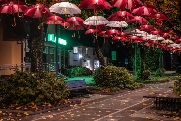 FOTO: Rudens vakars Ogres pilsētā