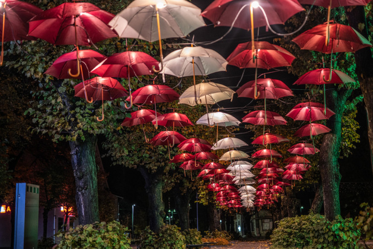 FOTO: Rudens vakars Ogres pilsētā