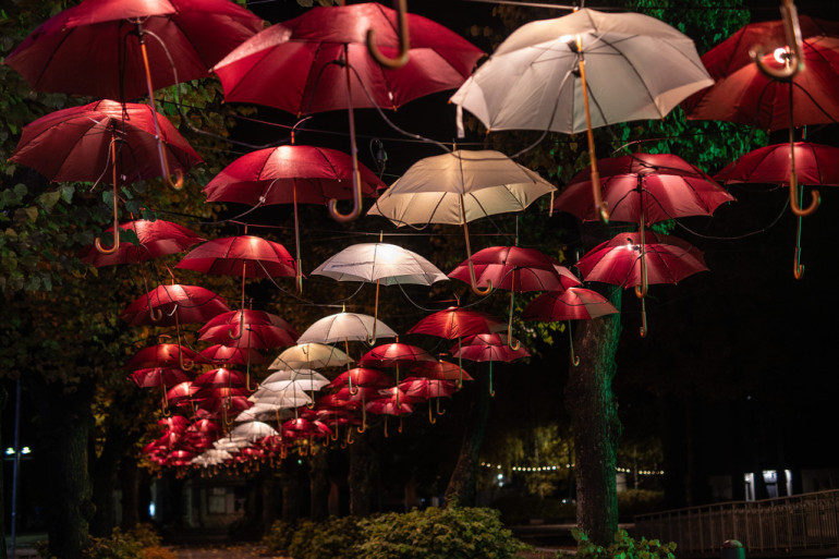 FOTO: Rudens vakars Ogres pilsētā