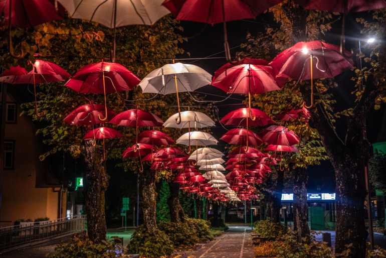 FOTO: Rudens vakars Ogres pilsētā