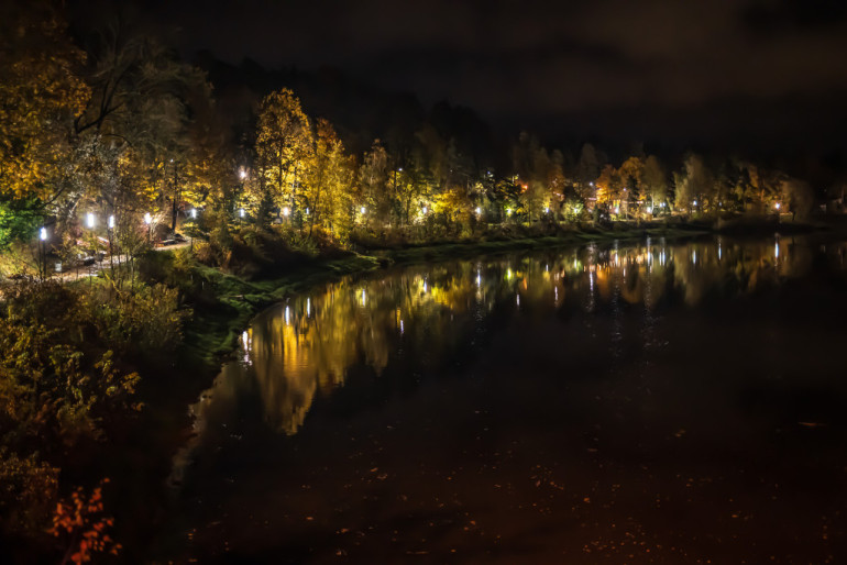 FOTO: Rudens vakars Ogres pilsētā