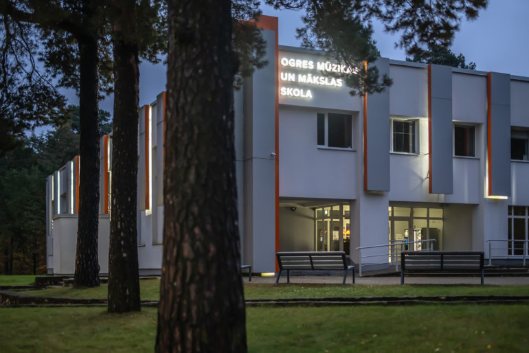 FOTO: Rudens vakars Ogres pilsētā