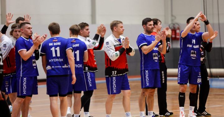 Handbola klubs “Ogre” Ludzā grauj ar 56:19