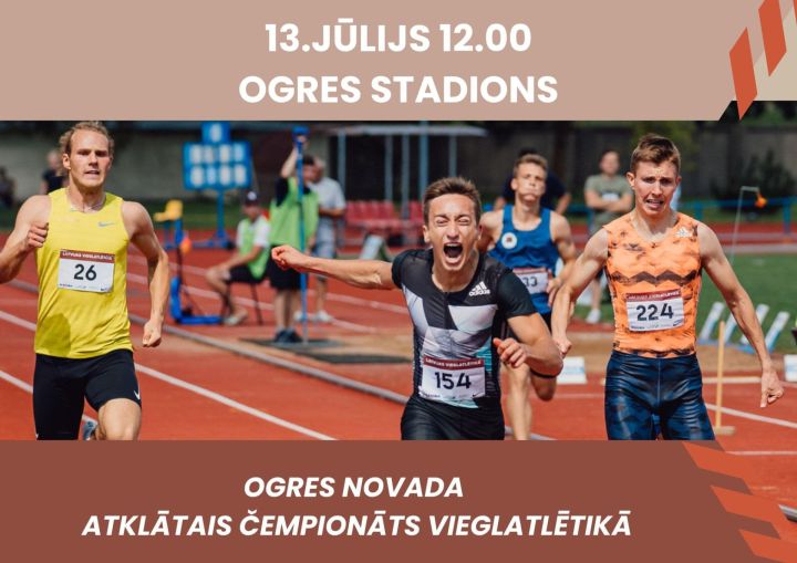Ogres novada atklātais čempionāts vieglatlētikā