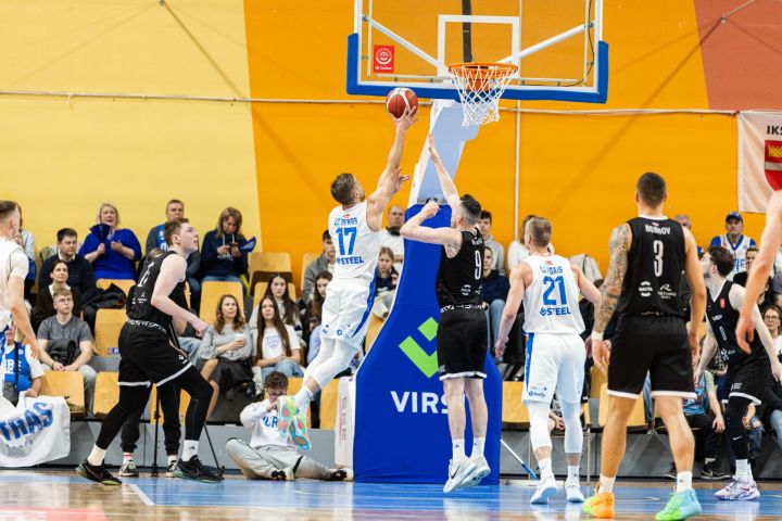 "VEF Rīga" pirmajā Latvijas-Igaunijas Basketbola līgas pusfināla mačā pārspēj "Ogri"