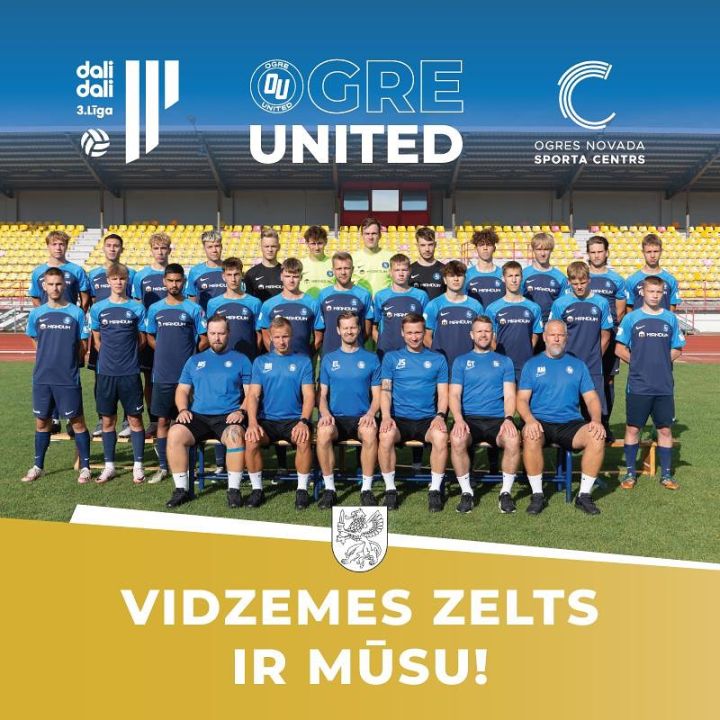 “Ogre United – 2” iekļūst 3. līgas finālturnīrā