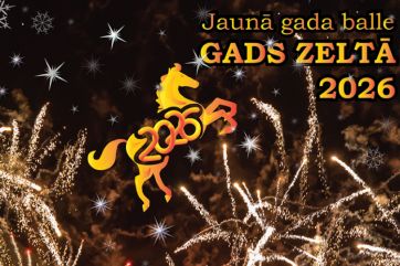 Attēls rakstam: Ogre sagaida 2026. gadu ar mirdzumu – ballē “Gads Zeltā” 