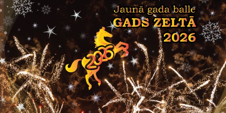 Ogre sagaida 2026. gadu ar mirdzumu – ballē “Gads Zeltā” 