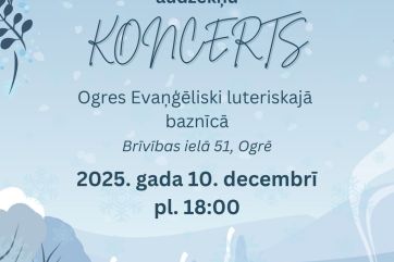 Attēls rakstam: Ogres Evaņģēliski luteriskajā baznīcā svētkus ieskandinās Ogres Mūzikas un mākslas skolas audzēkņi