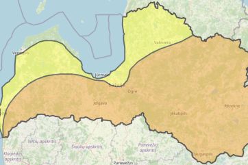 Attēls rakstam: Brīdina par stipru salu svētdien vakarā un naktī uz pirmdienu; izplatīts oranžās pakāpes brīdinājums