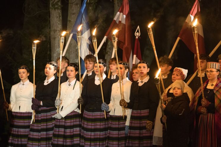 Attēls rakstam: Lāčplēša dienā Ogre iemirdzēsies lāpu liesmās