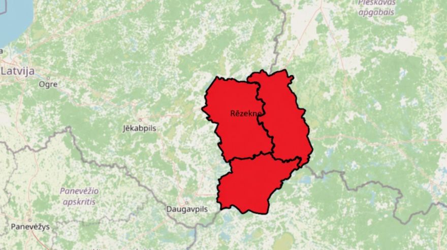 Jau atkal izsludināts iespējams gaisa telpas apdraudējums vairākos pierobežas novados