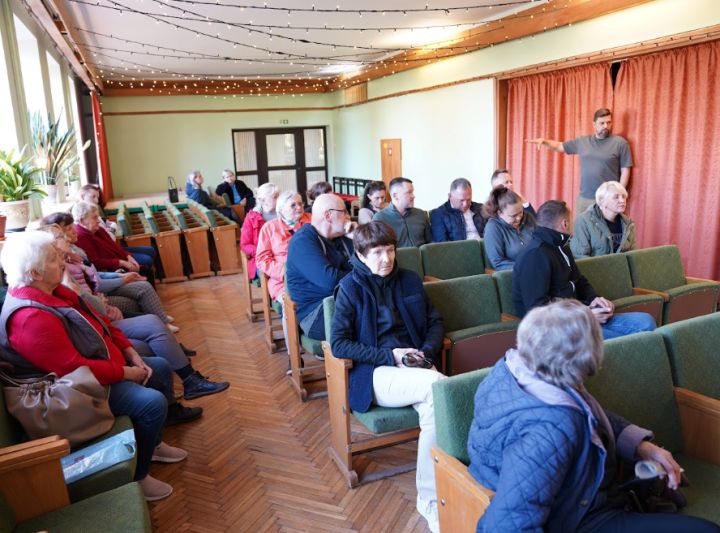  Ogresgala pagasta Iedzīvotāju padomes sēdē spriež par applūdušiem pagrabiem un Ciemupes Tautas nama nākotni