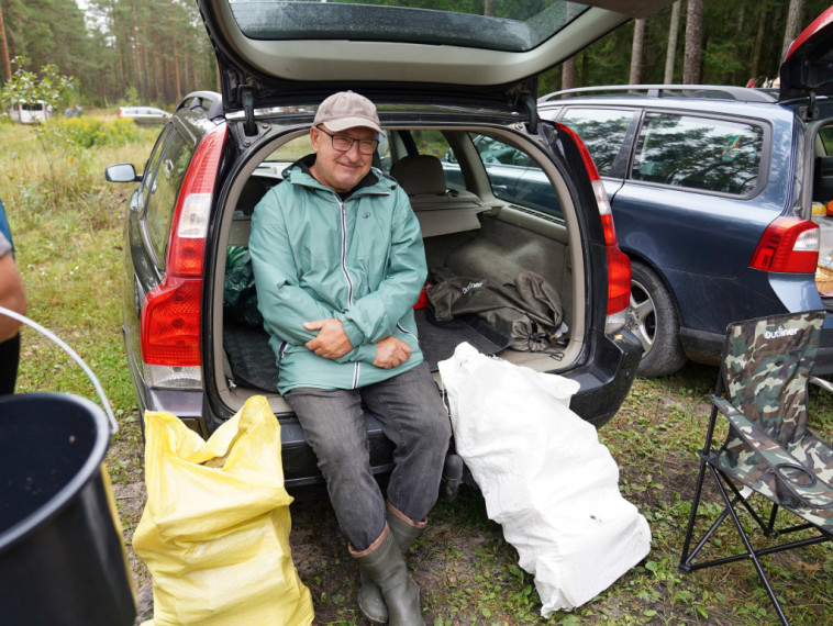 Sēņotāju paradīze Tomē - vienā rītā salasīti vairāk nekā 131 kilograms