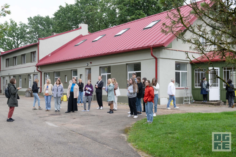 Latvijas Biozinātņu un Tehnoloģiju universitātes studenti izstrādā Ķeipenes pagasta centra attīstības vīzijas