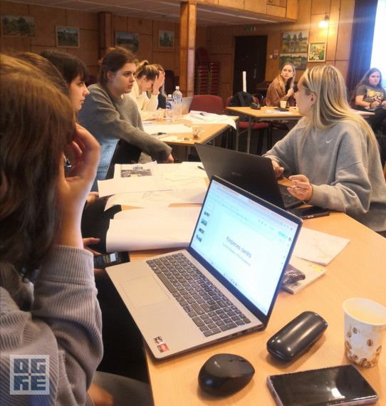 Latvijas Biozinātņu un Tehnoloģiju universitātes studenti izstrādā Ķeipenes pagasta centra attīstības vīzijas